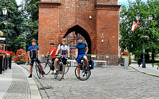 Elbląg przystankiem na trasie rowerowego rajdu Kraków-Gdańsk